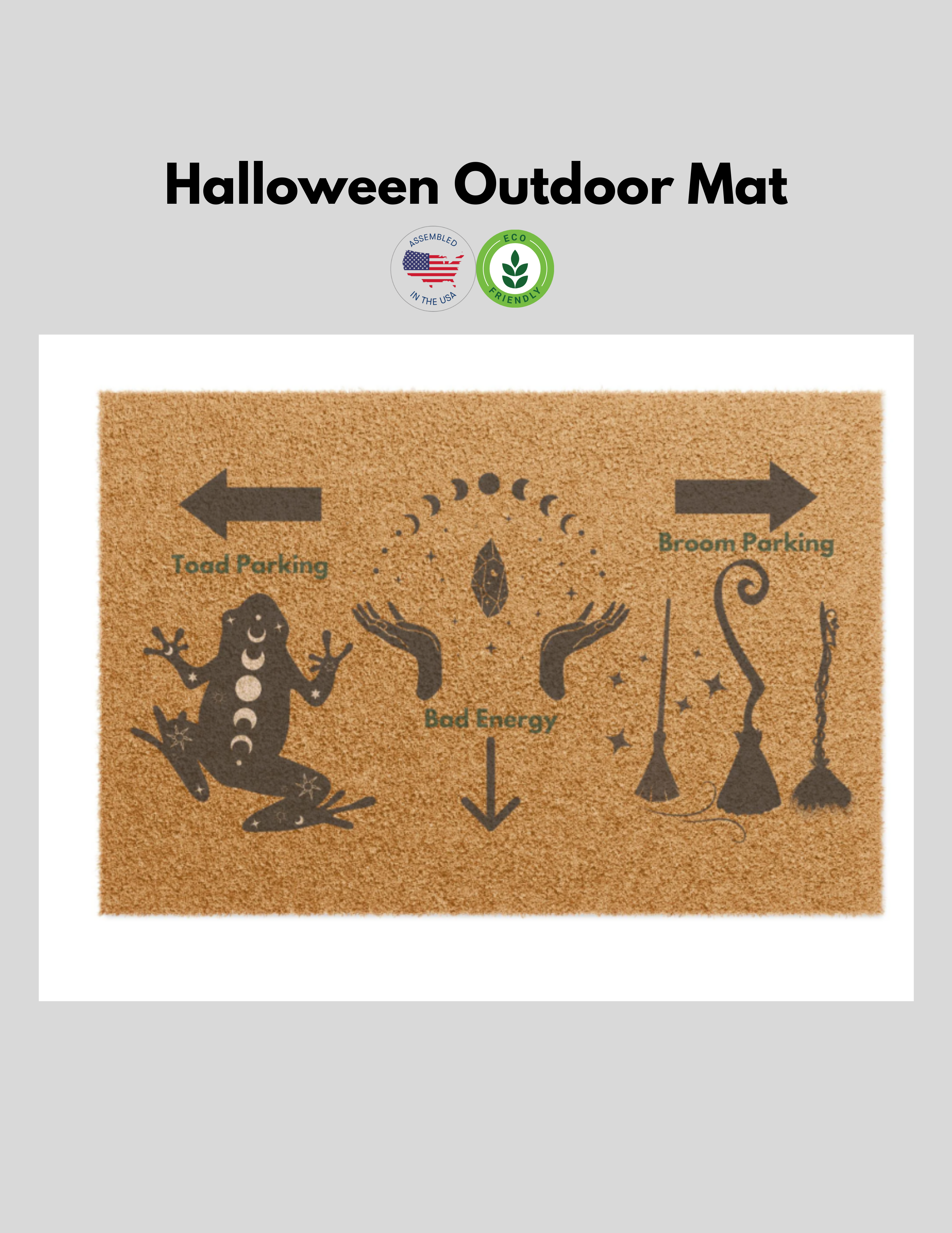 Halloween Outdoor Mat